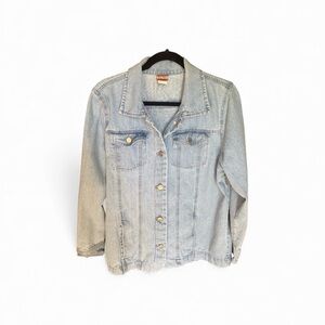 Tudor Court Denim Shirt/Shacket, Size L